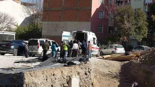 Malatya Yeşilyurt'taki Şantiye Kazasında İşçi Yaralandı: Sağlık Durumu İyi
