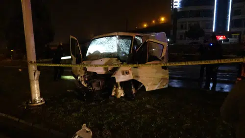 Malatya’da gece yarısı korkunç kaza: Feci şekilde can verdi!