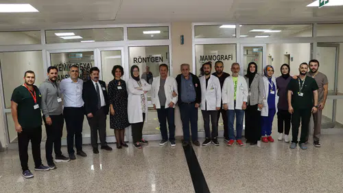 Sivas Numune Hastanesi’nde Radyoloji ve Kalite Çalışanlarına Kutlama