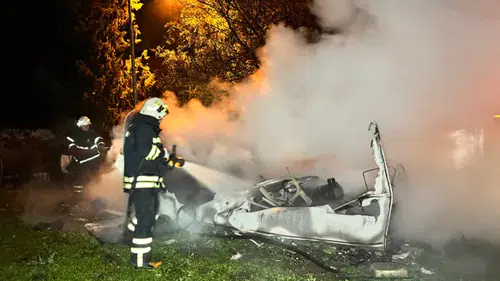 Mezar ziyareti hayatını kurtardı: Karavandaki yangından saniyelerle kurtuldu