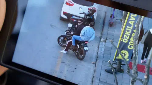 Motosikletli Dron’dan kaçamadı! Ceza rüzgarı esti