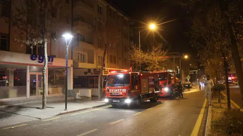 Fırın Bacasından Çıkan Kıvılcım Yangına Neden Oldu