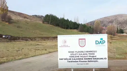 Sivas'ta Kapalı Sistem Sulama ile Su Kaybı Azaldı, Tarım Güçlendi