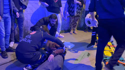 Çorlu’da feci anlar! Yaya havaya uçtu