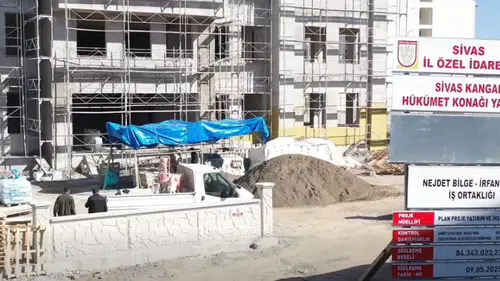 Kangal’a Modern Hükümet Konağı Yükseliyor