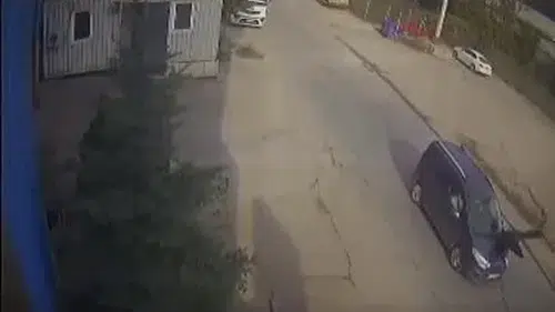 Ereğli’de feci an! Araç yaşlı adama böyle çarptı