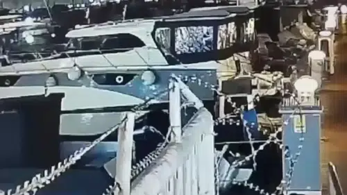 Pendik Marina’da korkunç olay! Tekne bir anda durdu, felaket kaçınılmaz oldu