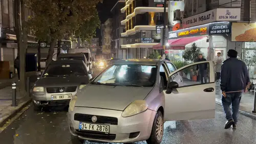 Kendisine çarpan sürücüyü alkollü sanıp anahtarını aldı! Avcılar’da ilginç anlar