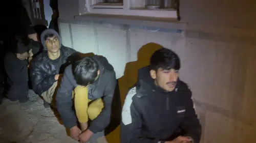 Erzurum'da polis kaçak göçe dur dedi