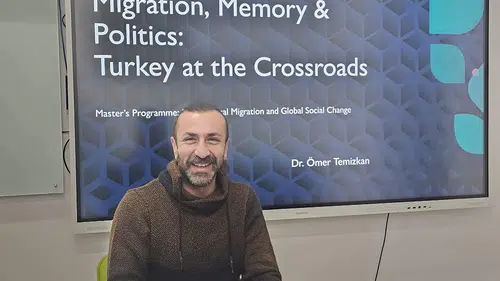 SCÜ'lü Temizkan, West University of Timișoara’da Ders Verecek