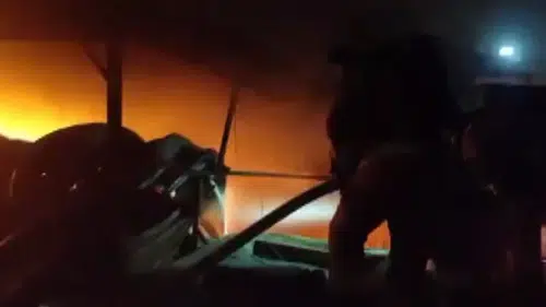 Kahramanmaraş’ta sanayi sitesinde alev alarmı!