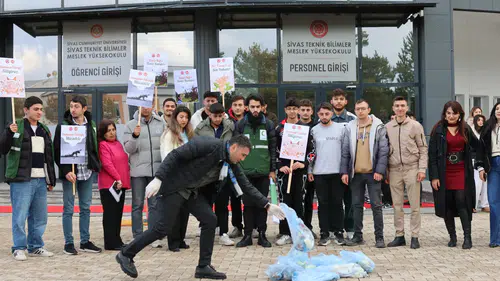 Dumansız kampüs için izmarit seferberliği