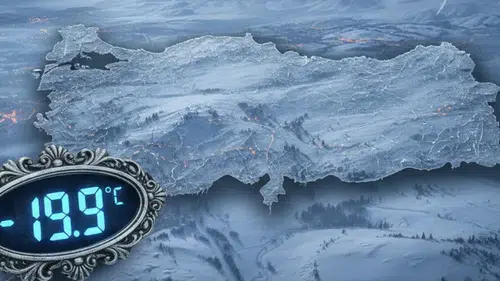 Buz Devri Başladı: 70 Şehir Sıfırın Altında Kış Yüzünü Tam Gösterdi