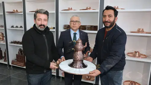 Vali Şimşek, 4 Eylül Sanayi Sitesi’nde Üretimi İnceledi