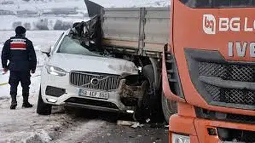 Sivas’ta Kar Yağışı Kazaları Artırdı: 2026’da Çok Sayıda Kaza Yaşandı