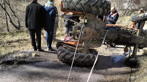 Karaman’da feci traktör kazası! Sürücü hayatını kaybetti, eşi yaralandı