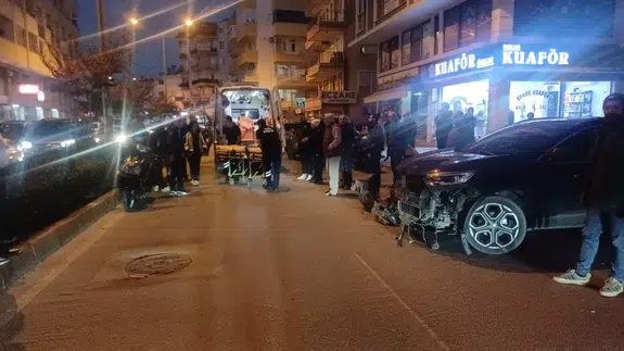 Antalya’da motosikletçi talihsizliği! Motoru yaptırmadan yeniden kaza yaptı