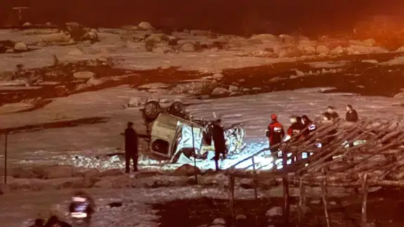 Siirt-Şırnak karayolunda dehşet! Araç defalarca takla attı, sürücü ağır yaralandı