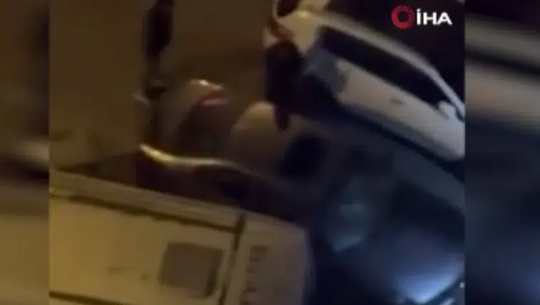 Boşanma sürecinde öfke patlaması: Aracını parçaladı