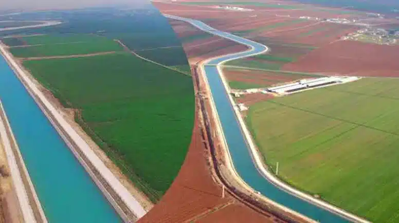 Mardin-Ceylanpınar Ana Kanalı üretimi şaha kaldıracak