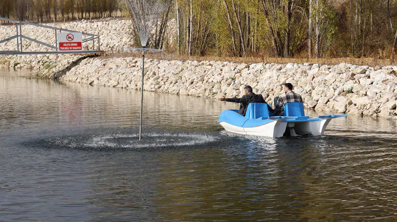 Sivas OSB'de 10 Bin Sazan Balığı ve Meyve Bahçesi Projesi