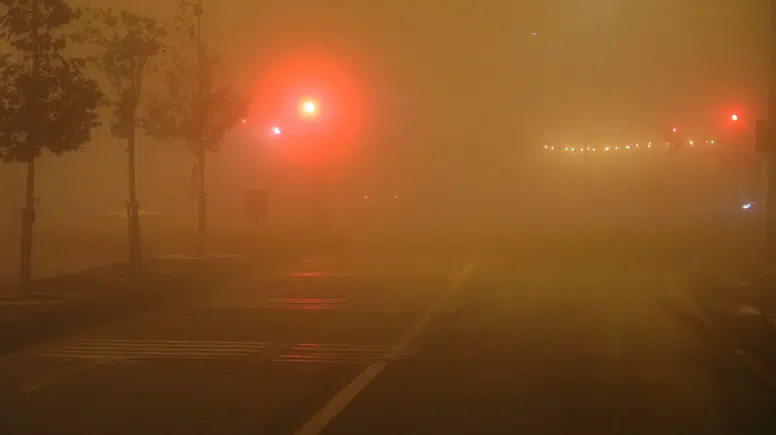 Soğuk Hava ve Yoğun Sis Alarmı: Görüş Mesafesi 10 Metre!