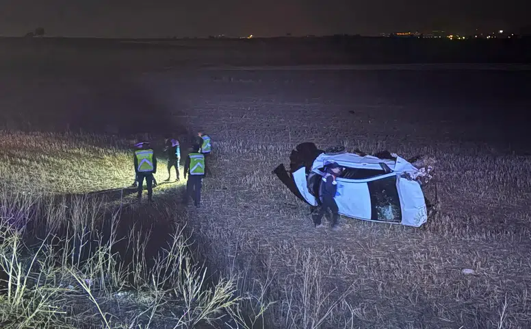 Kayseri-Malatya yolunda can pazarı! Otomobil şarampole yuvarlandı, 1 ölü 4 yaralı