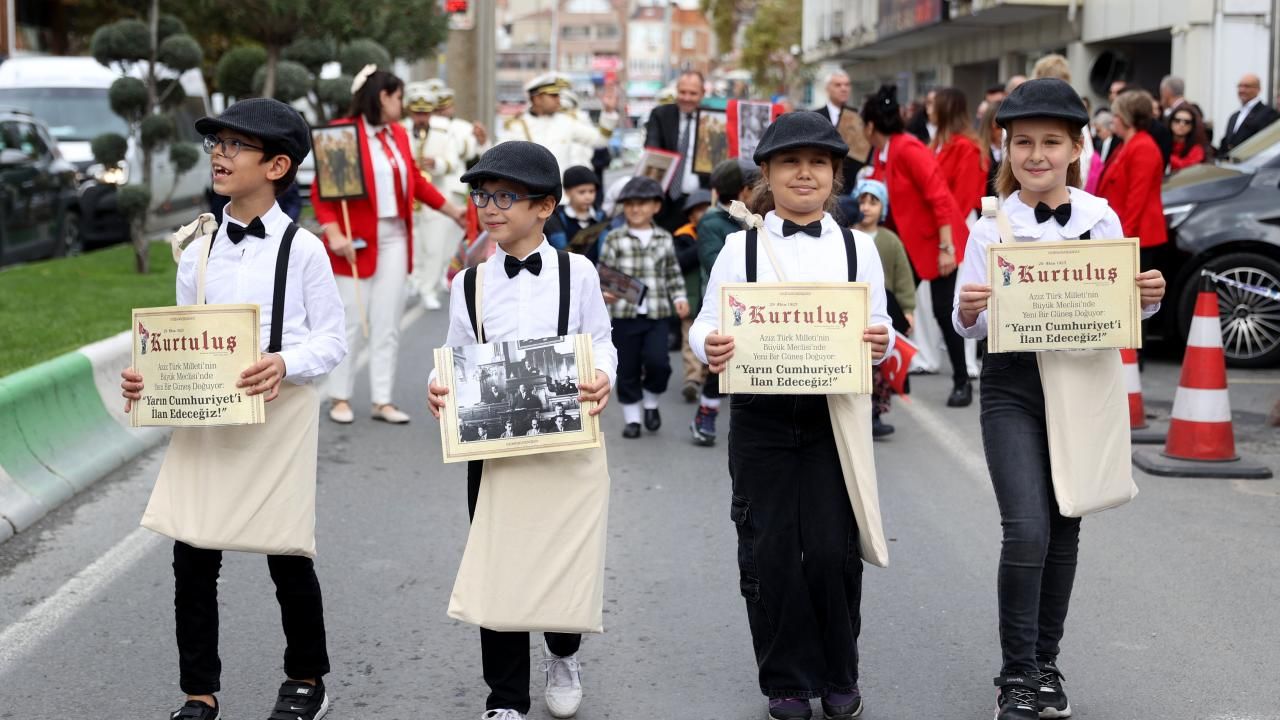 102. yıl heyecanı: Çocuklar gazeteci oldu 1