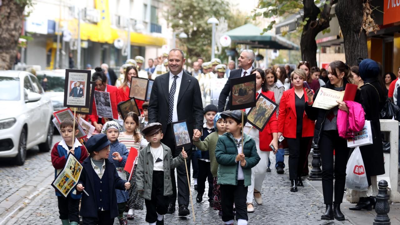 102. yıl heyecanı: Çocuklar gazeteci oldu 2