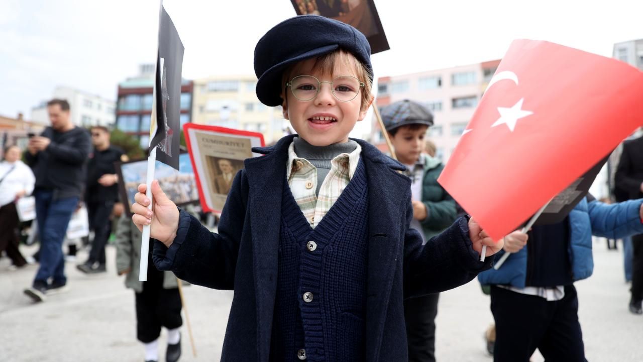 102. yıl heyecanı: Çocuklar gazeteci oldu 7