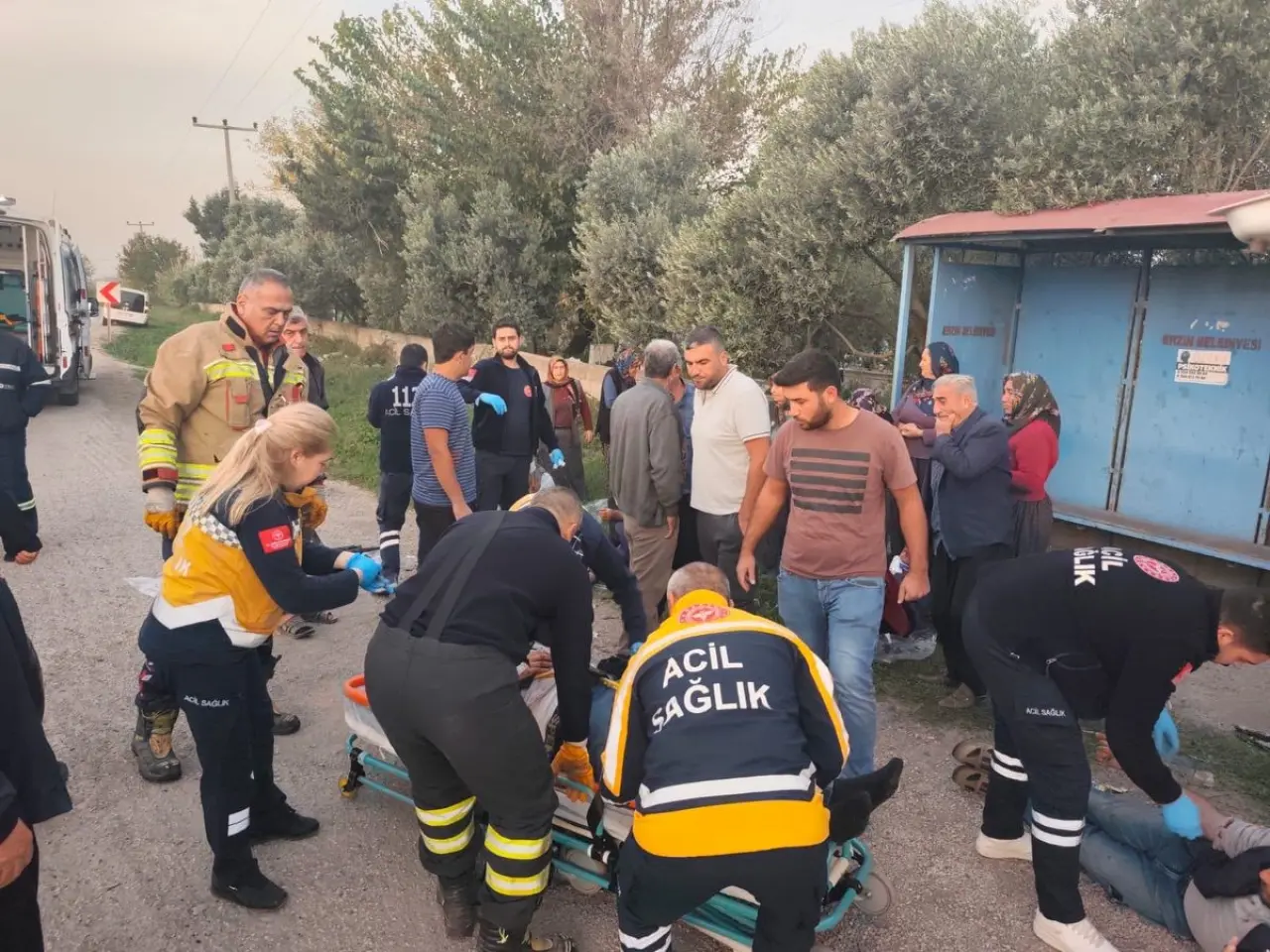 Hatay’da feci kaza! Otomobil hurdaya döndü 4