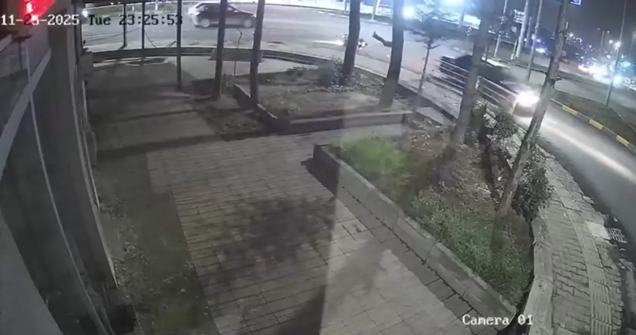 Kavşakta feci çarpışma! Karabük’te korkutan kaza anı kamerada 1