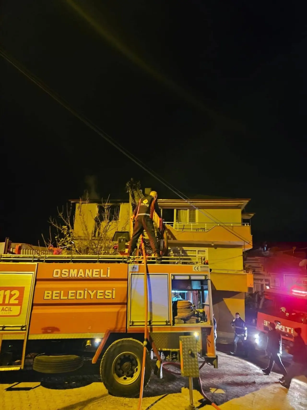 Bilecik'te korkutan yangın 2