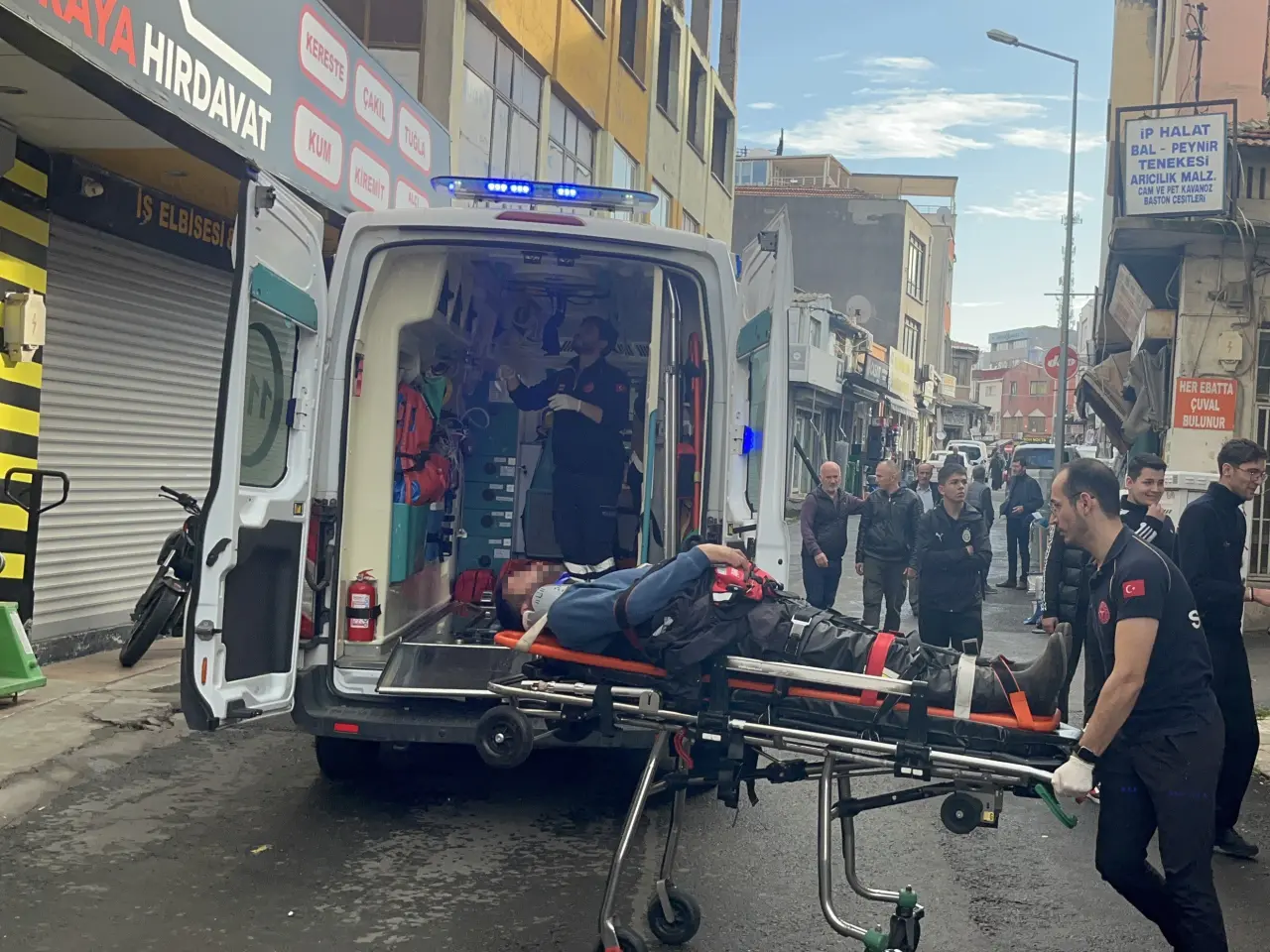 Çorluda trafik kabusu! Peş peşe motorsiklet kazaları 4