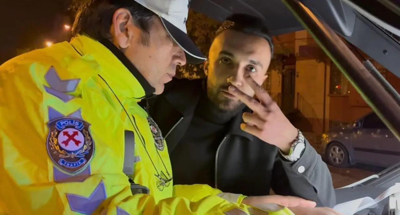 Rekor promil çıkan sürücünün rahatlığı pes dedirtti! 1