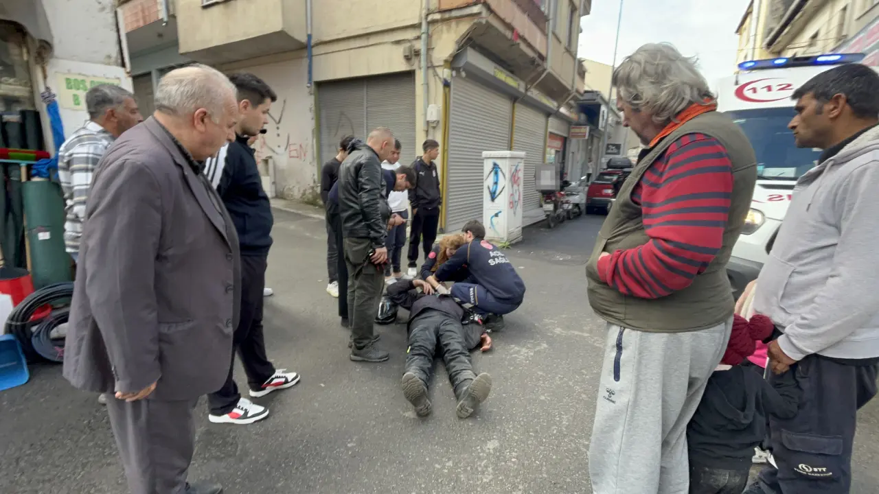 Çorluda trafik kabusu! Peş peşe motorsiklet kazaları 3