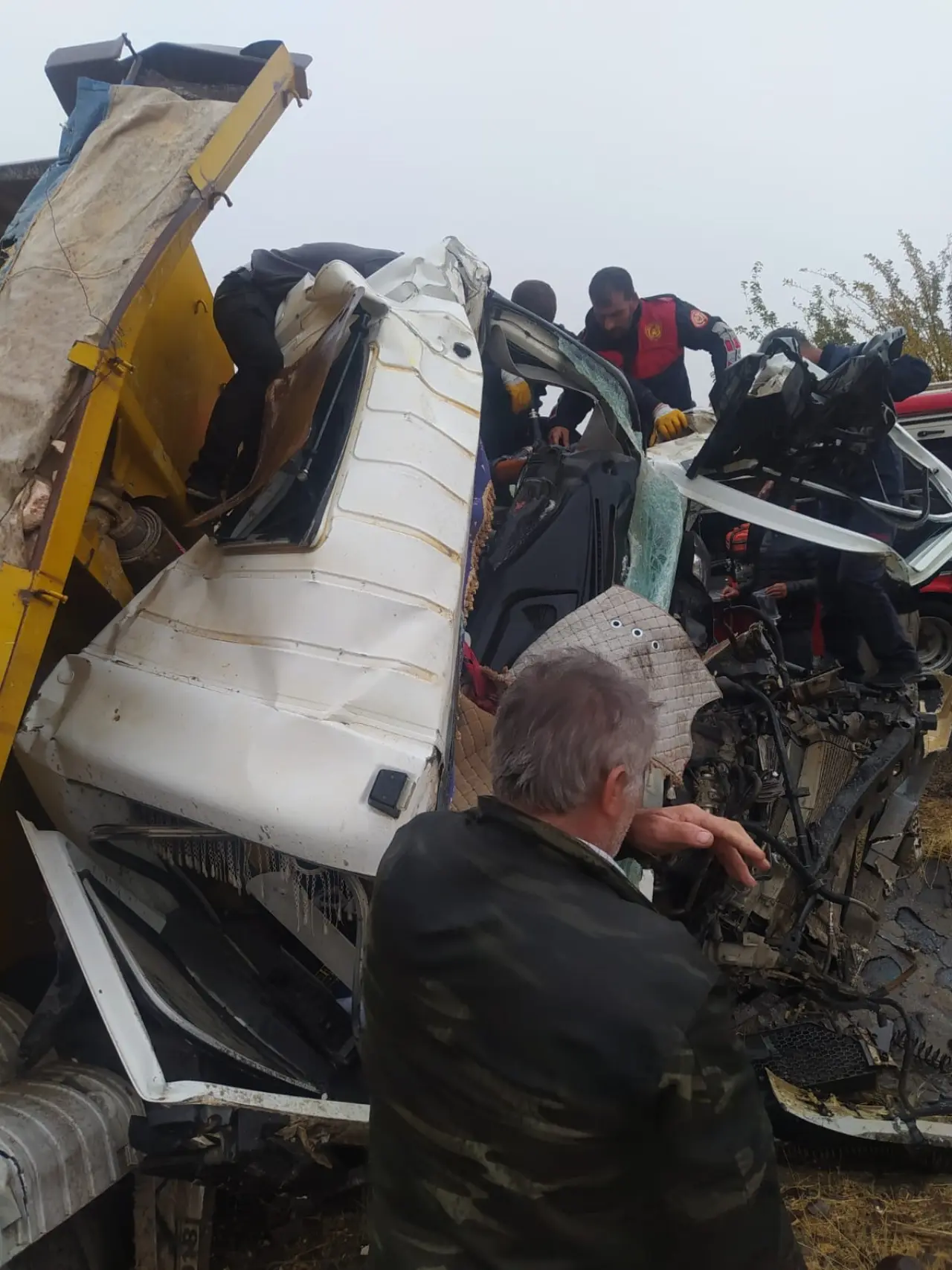 Siverek-Adıyaman yolunda feci kaza: Can pazarı yaşandı 6