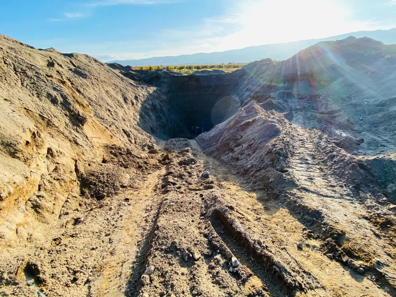 30 metre derinliğe indiler! Şok eden define operasyonu 3