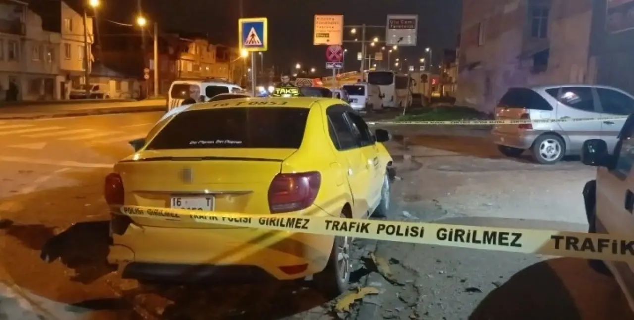 Bursa’da gasp ettiği taksiyle sokaklarda tehlike saçtı! Polis zamanla yarıştı 4