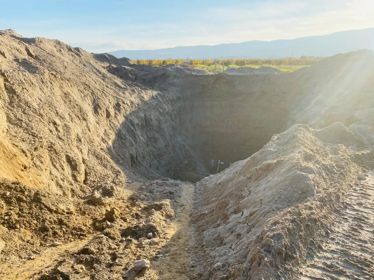 30 metre derinliğe indiler! Şok eden define operasyonu 1