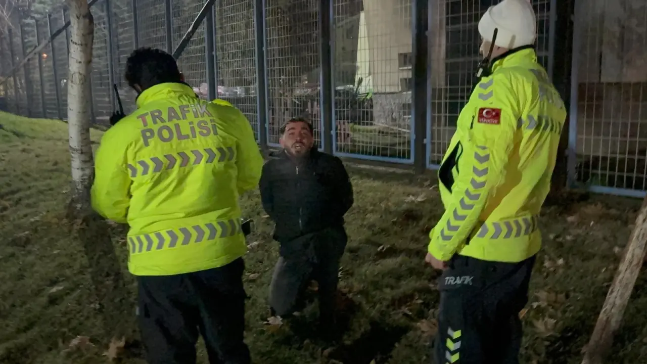 Kaçtı, yalvardı, cezayı yemekten kurtulamadı! Alkollü sürücü polise zor anlar yaşattı 7