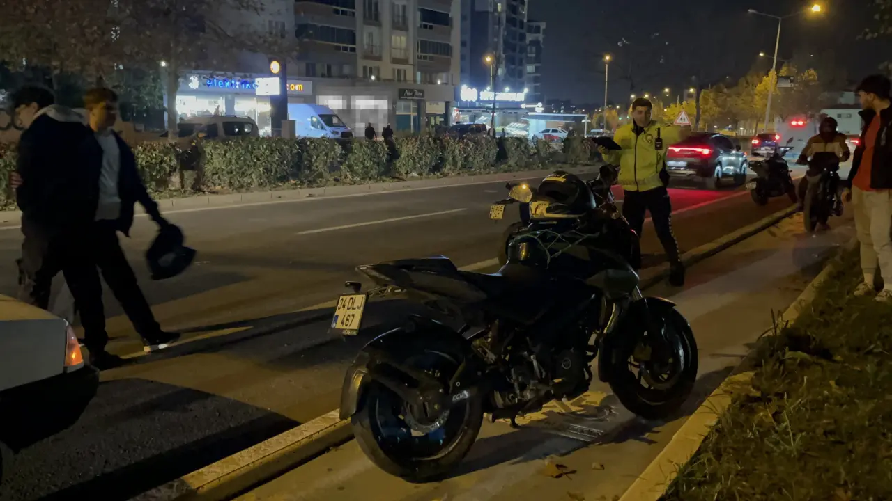 Tekirdağ’da feci kaza! Motosiklet otomobille çarpıştı 2