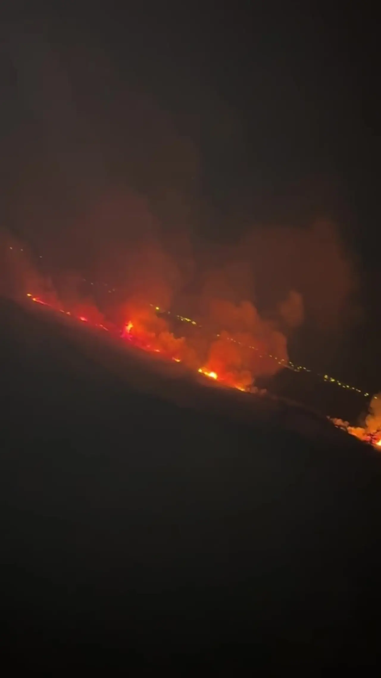 Dava yolu kapattı! İtfaiye yangına geç kaldı 3