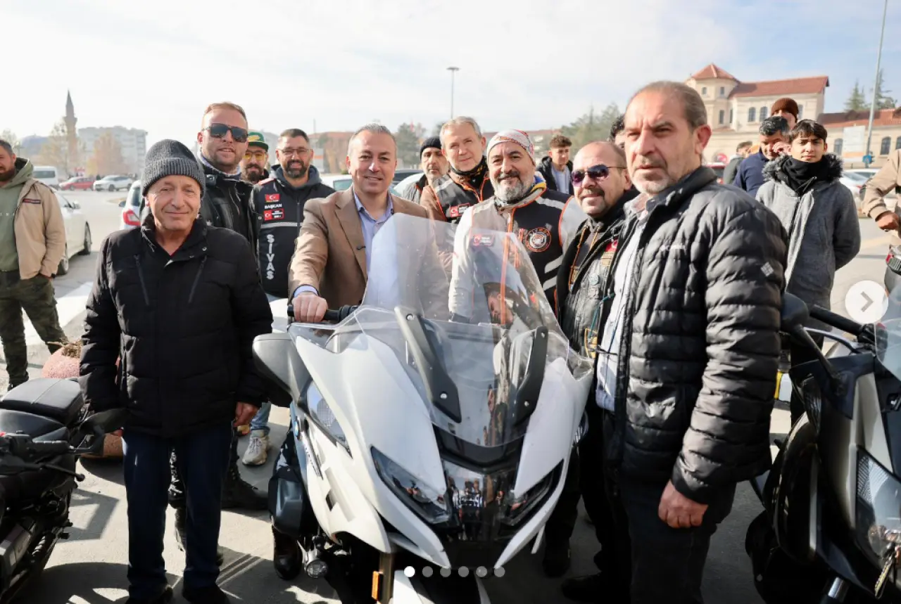 Sivas Belediyesi’nden Yeni Hizmet: Motosiklet Parkı Açıldı 1