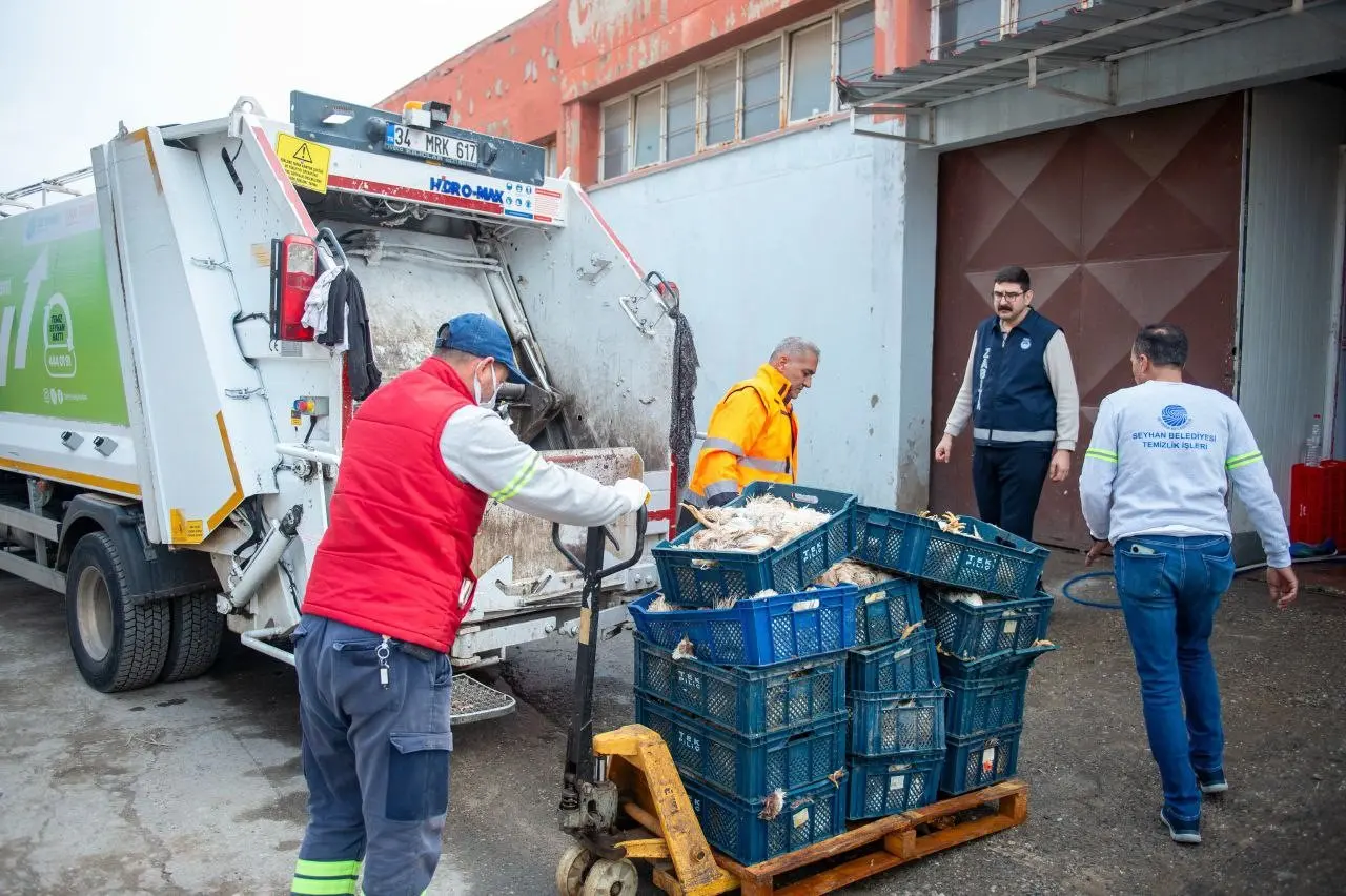 Adana’da akılalmaz manzara! Depoda 25 kasa kokmuş tavuk bulundu 2