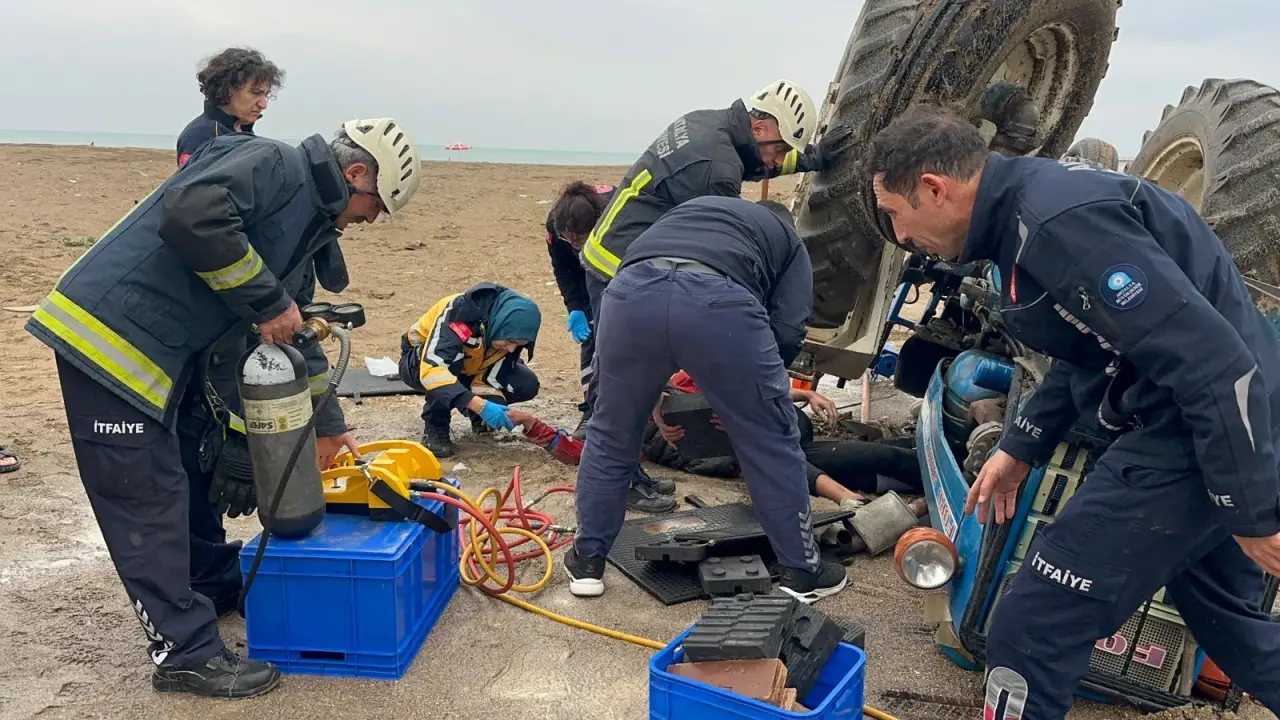 18 yaşındaki genç traktör altında can verdi 6