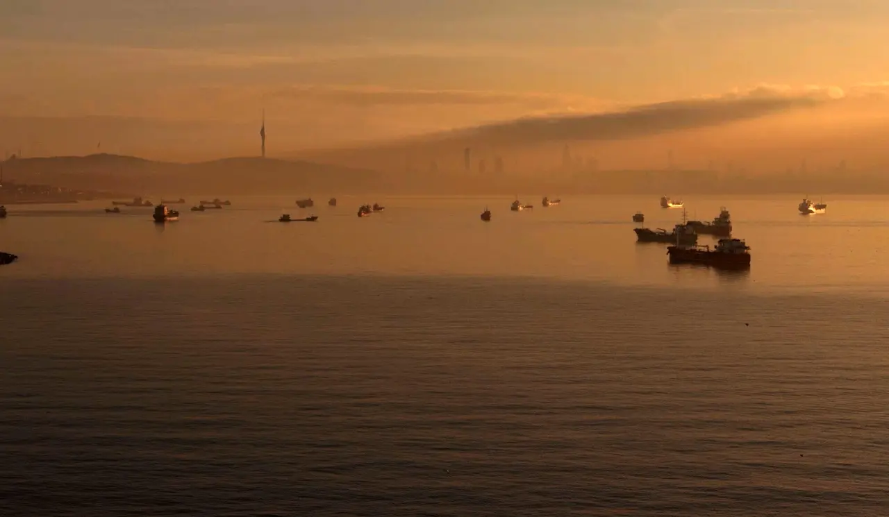 İstanbul’da hava kirliliği endişelendirdi! Pus havadan görüntülendi 1