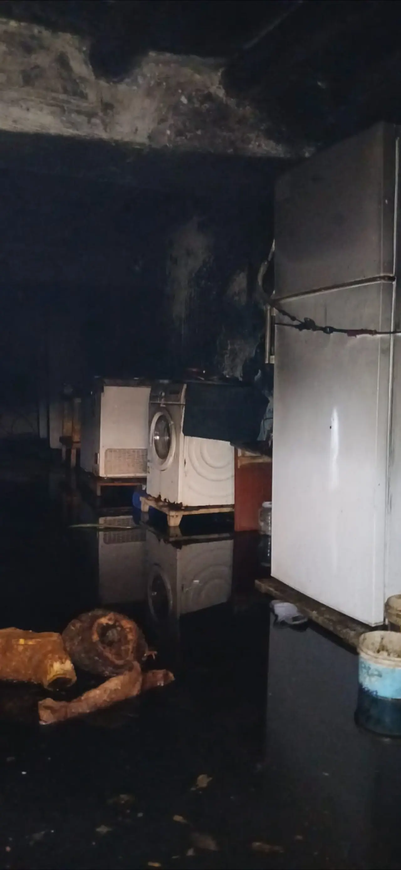 Sason’da sobadan çıkan kıvılcım evi kül etti 2