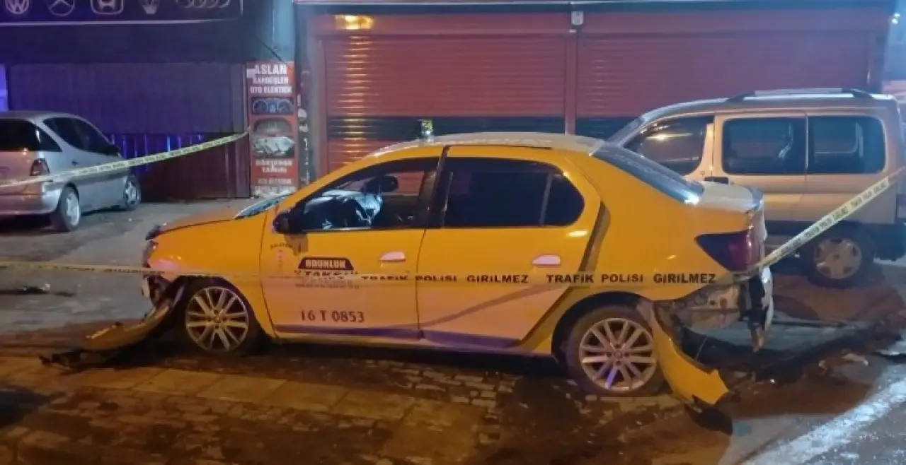 Bursa’da gasp ettiği taksiyle sokaklarda tehlike saçtı! Polis zamanla yarıştı 2