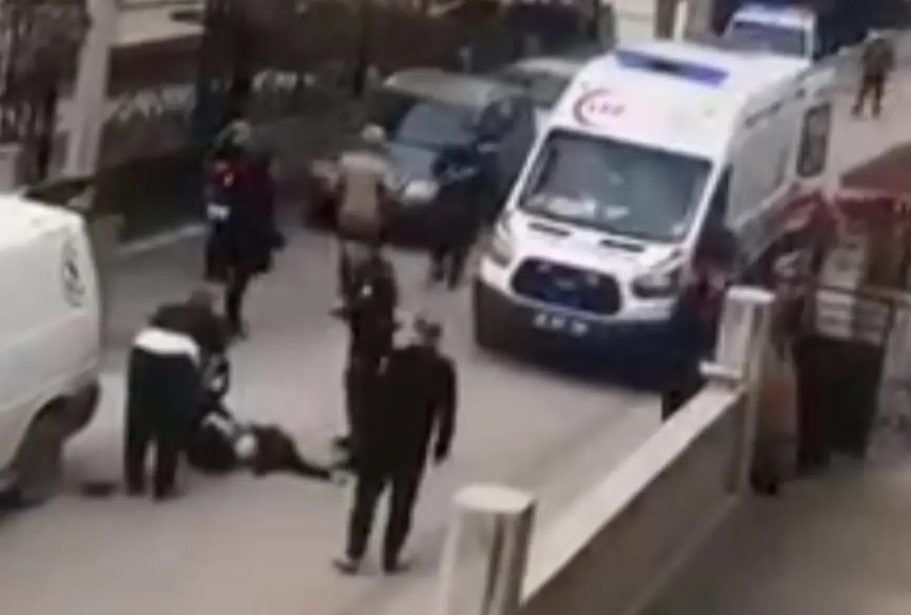 Aksaray’da aile kavgası sokağa taştı! Kayınpeder damadını ağır yaraladı 1